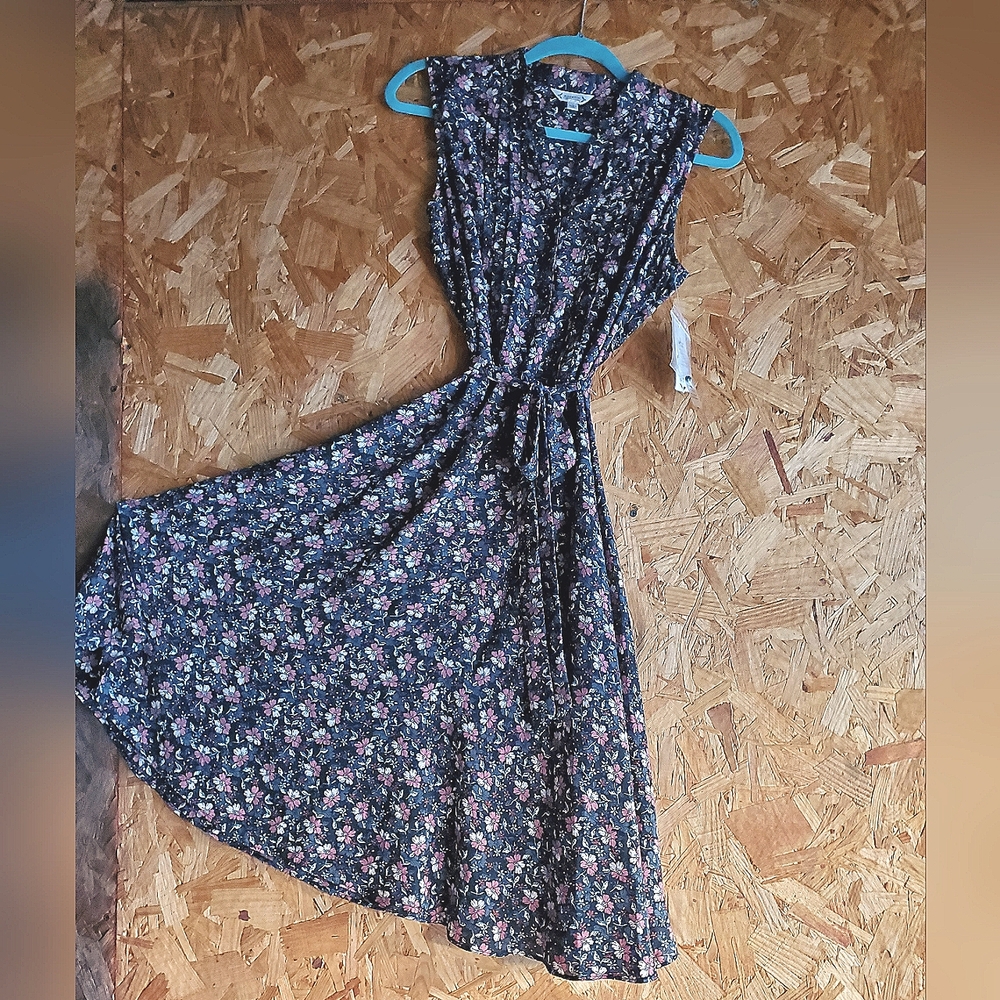 Nanette Lepore Black Floral Dress